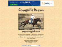 Tablet Screenshot of cowgirls.com